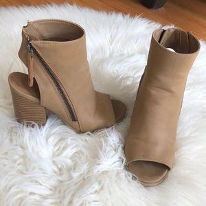 Dolce Vita Open Toe Booties